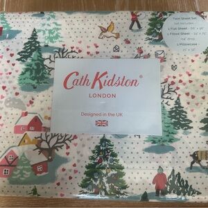 Cath Kidston Twin Sheet Set - Christmas Theme